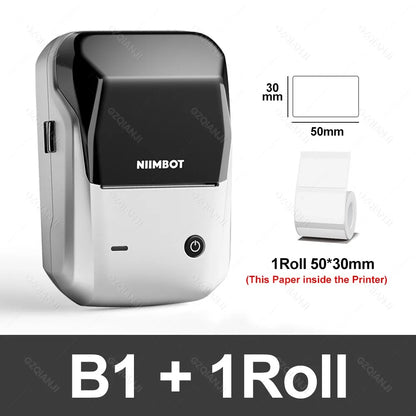 Portable Thermal Label Printer 2-Inch Bluetooth