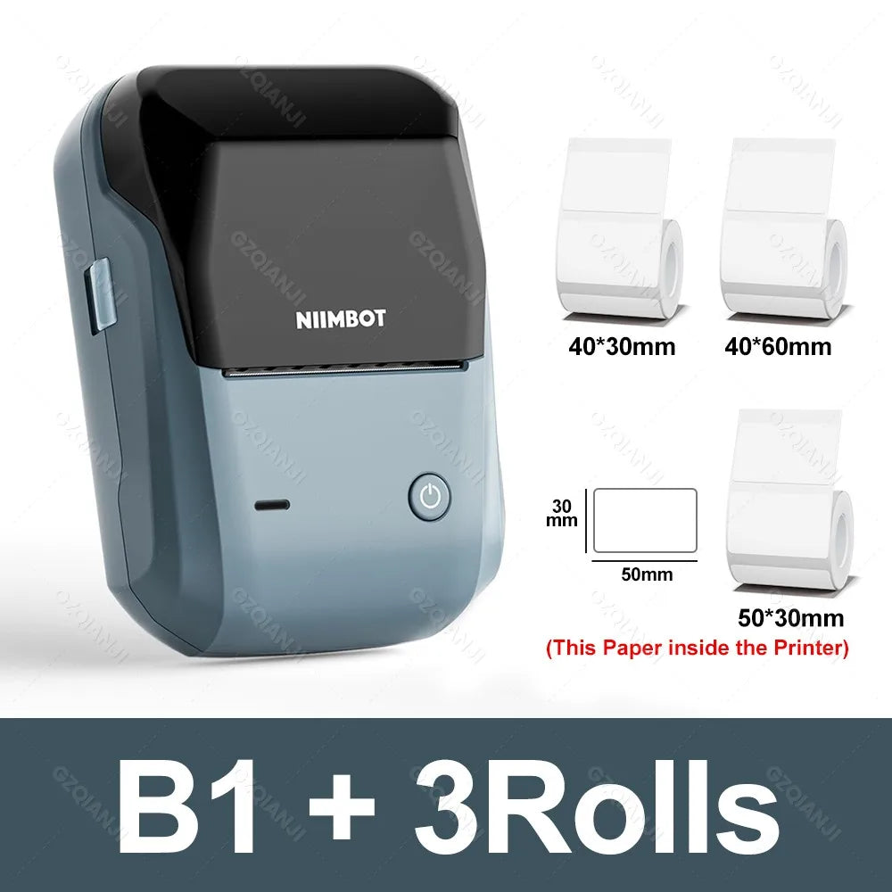 Portable Thermal Label Printer 2-Inch Bluetooth