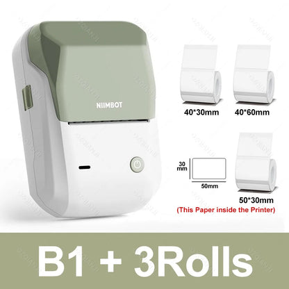 Portable Thermal Label Printer 2-Inch Bluetooth