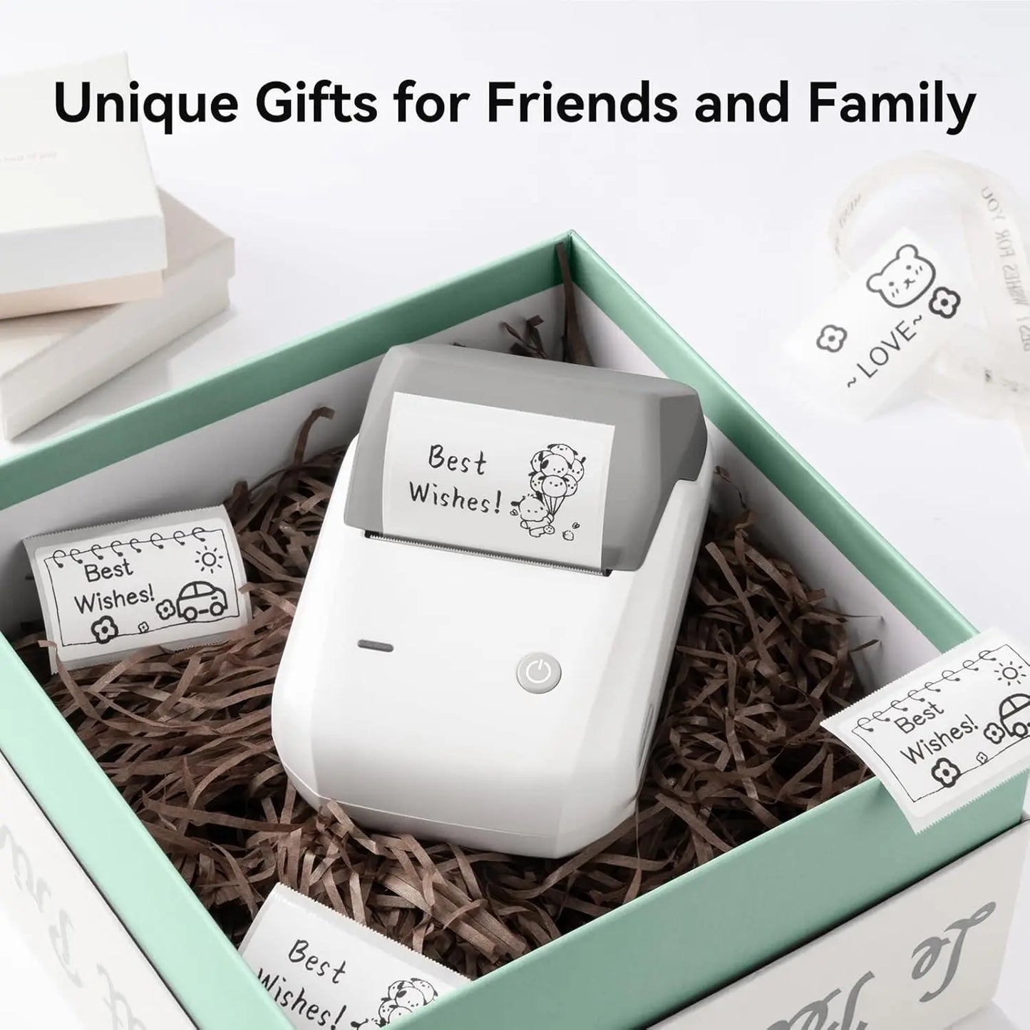 Portable Thermal Label Printer 2-Inch Bluetooth