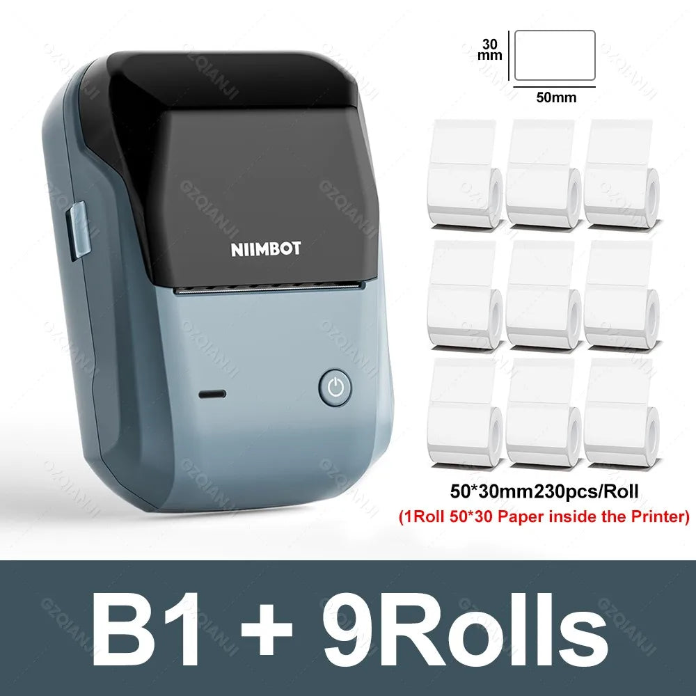 Portable Thermal Label Printer 2-Inch Bluetooth