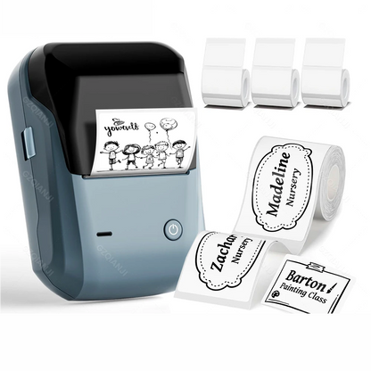 Portable Thermal Label Printer 2-Inch Bluetooth